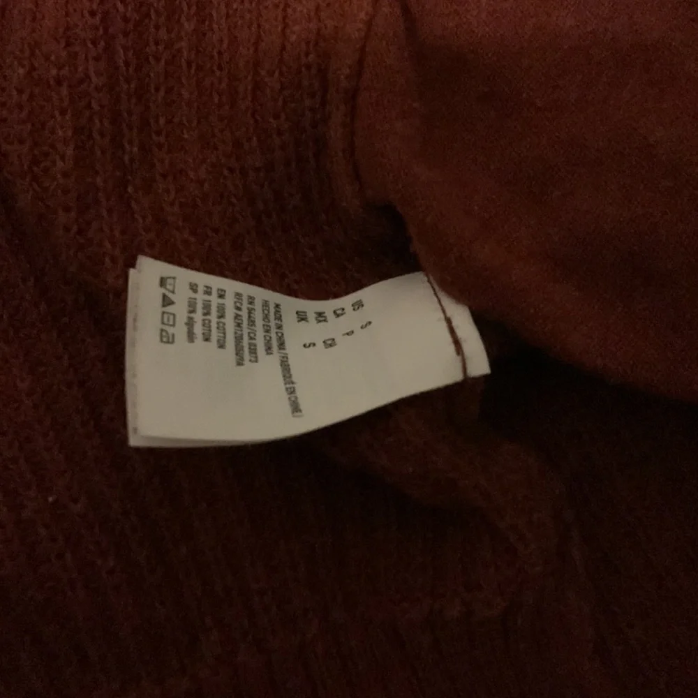 Orange/ Red AEO cardigan - Picture 4 of 6